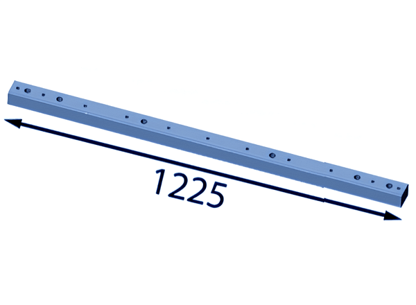 لوحة قاعدة سكين مضادة مقاس 1225 × 15 مم لـ Bruks ®