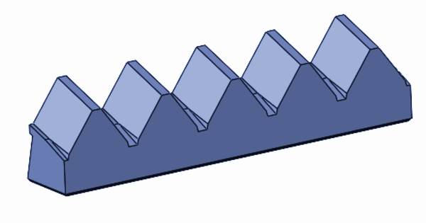 399.7x101x69.4 ملم سكين إلدان MPR 120 مستقيم