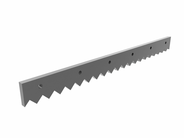 سكينة مضادة مقاس 686x60x14 مم، أسنان مطحونة CE